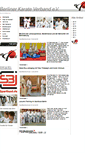 Mobile Screenshot of berliner-karate-verband.de